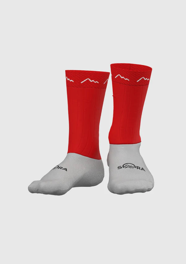 Sora Red Pro Light Cycling Socks