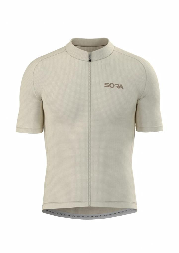 Sora Cream Regular Men's Cycling Jersey
