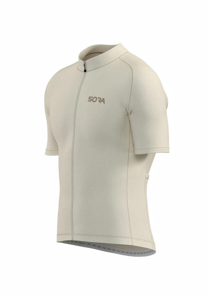 Sora Cream Regular Men's Cycling Jersey