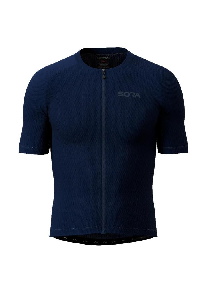 Sora Navy Blue Climb Core Cycling Jersey