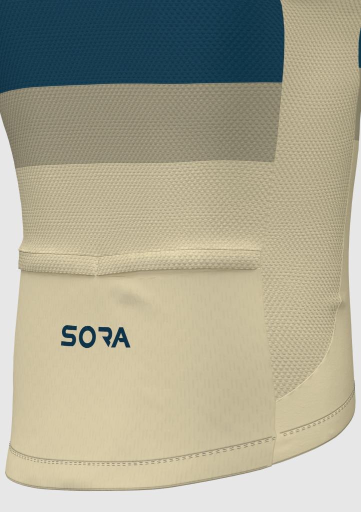 Sora Navy Blue-Cream Ultra Light Cycling Vest