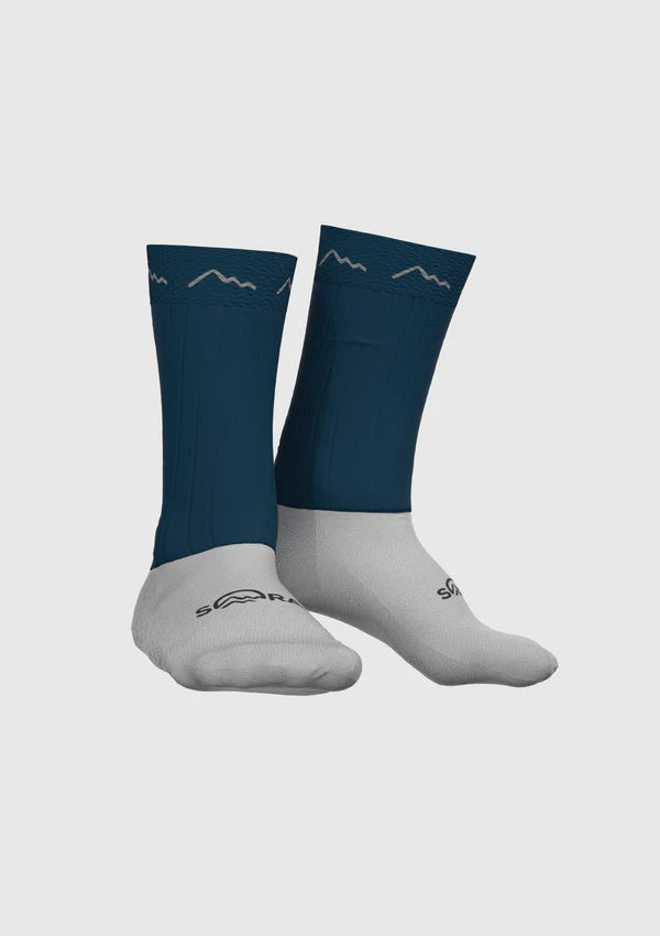 Sora Navy Blue Pro Light Cycling Socks