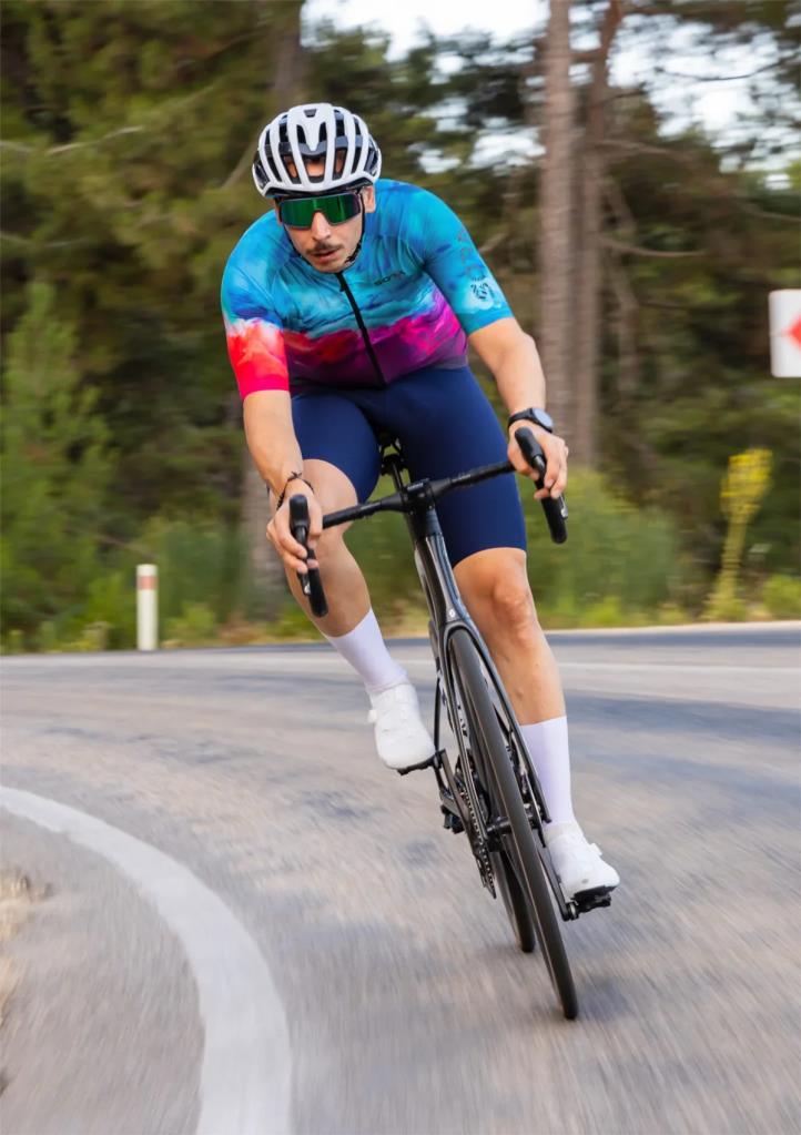 Sora Lacivert Road Racer Askılı Bisiklet Taytı