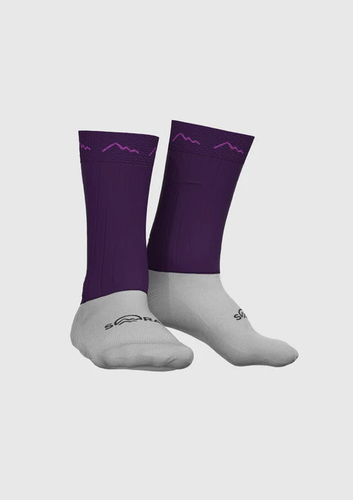 Sora Purple Pro Light Cycling Socks