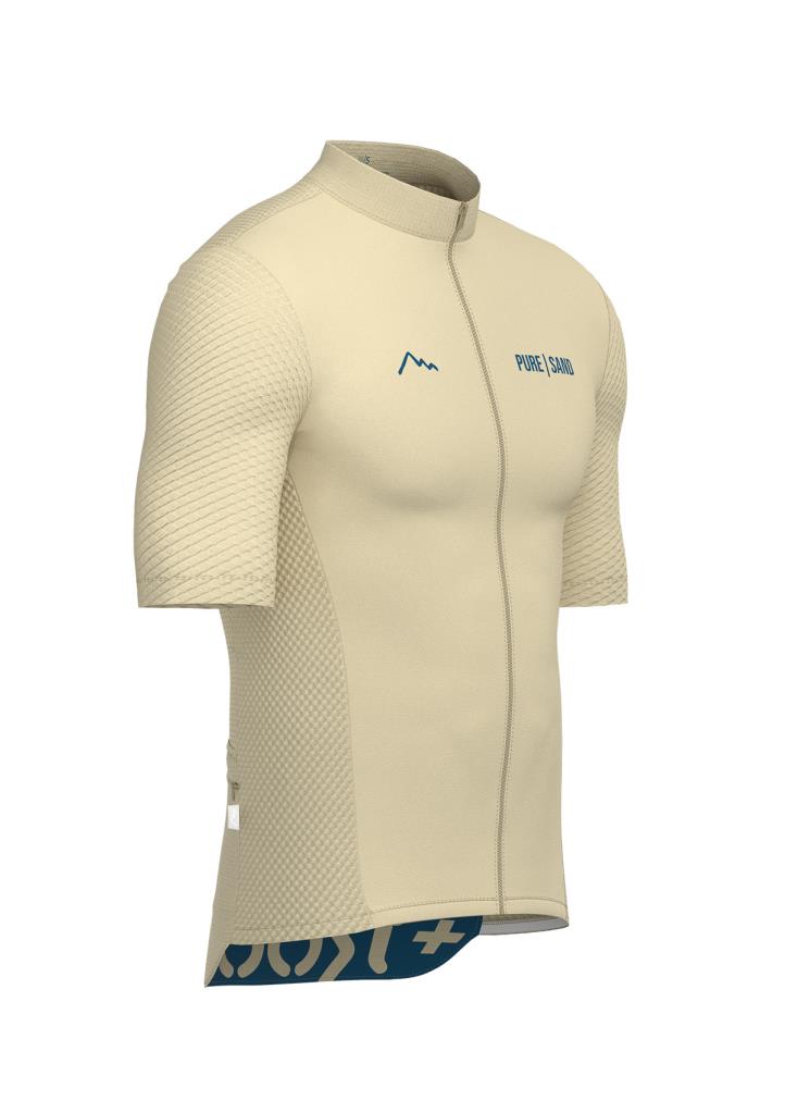 Sora Pure Sand Boost+ 2.0 Short Sleeve Summer Cycling Jersey