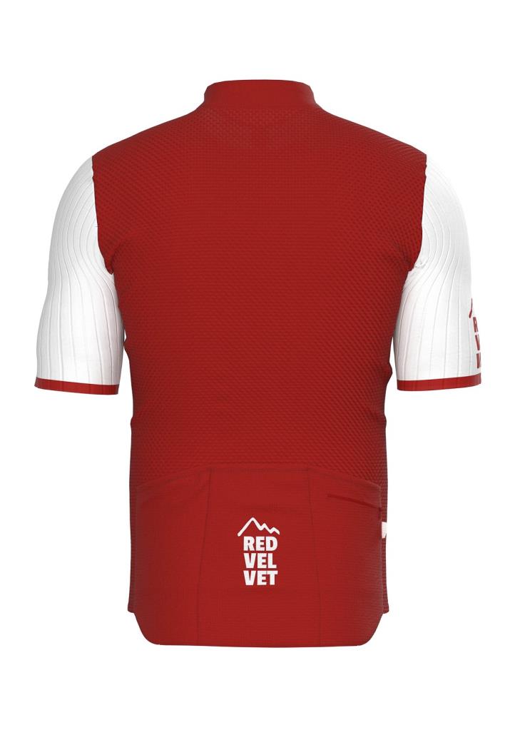 Летняя велосипедная майка Sora Red Velvet Boost+