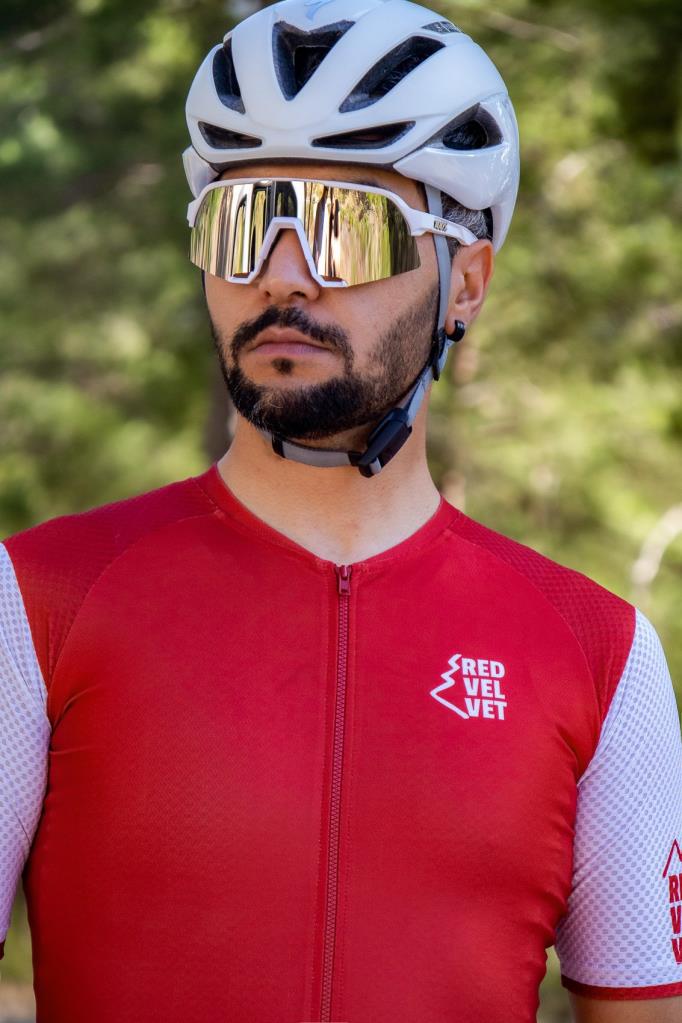 Sora Red Velvet Classic Slim Cycling Jersey
