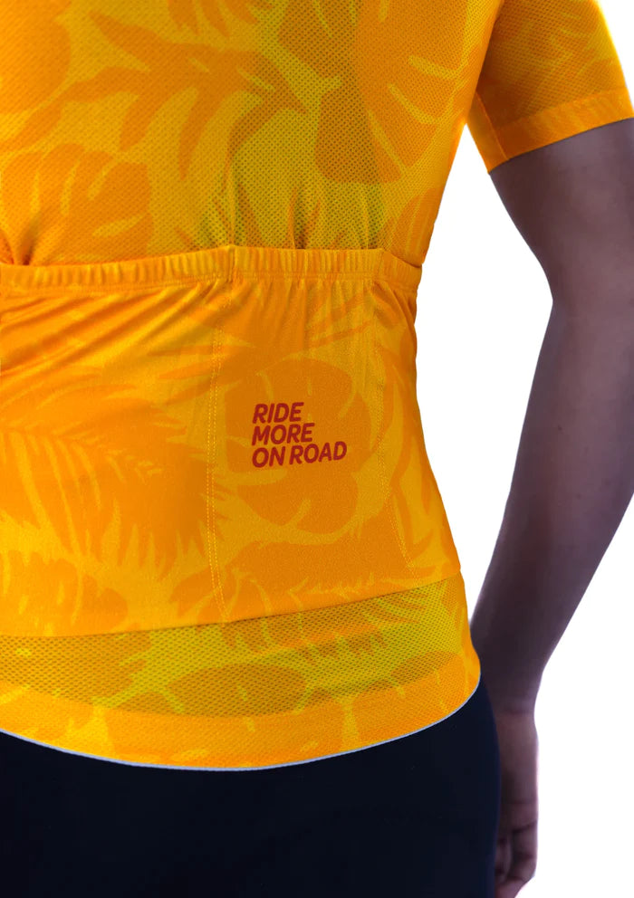 Sora Yellow Classic Cycling Jersey