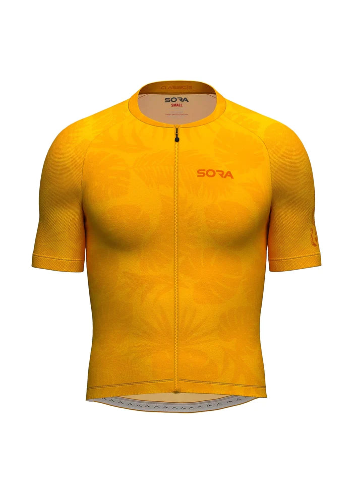 Sora Yellow Classic Cycling Jersey