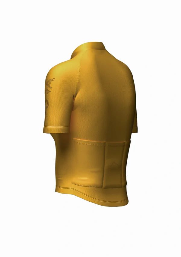 Sora Yellow Women's Classic Cycling Jersey
