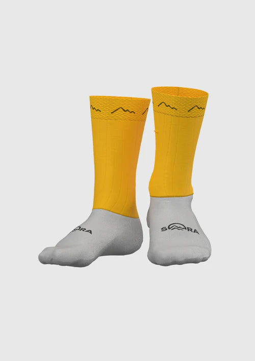 Sora Sarı Pro Light Bisiklet Çorabı