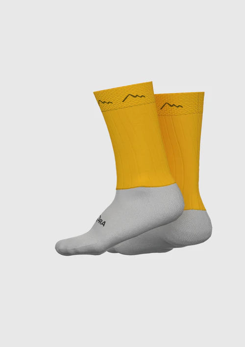 Sora Sarı Pro Light Bisiklet Çorabı