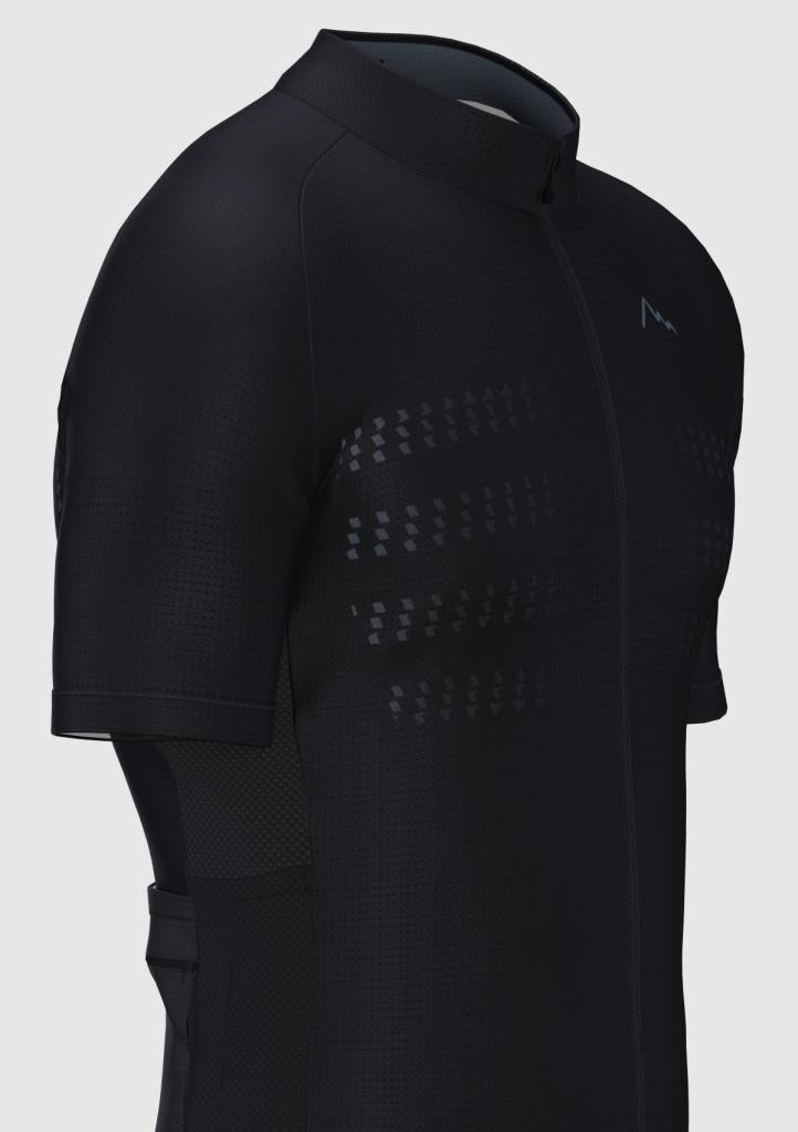 Sora Black Regular 3.0 Cycling Jersey