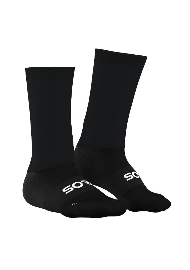 Sora Black Soft Cycling Socks
