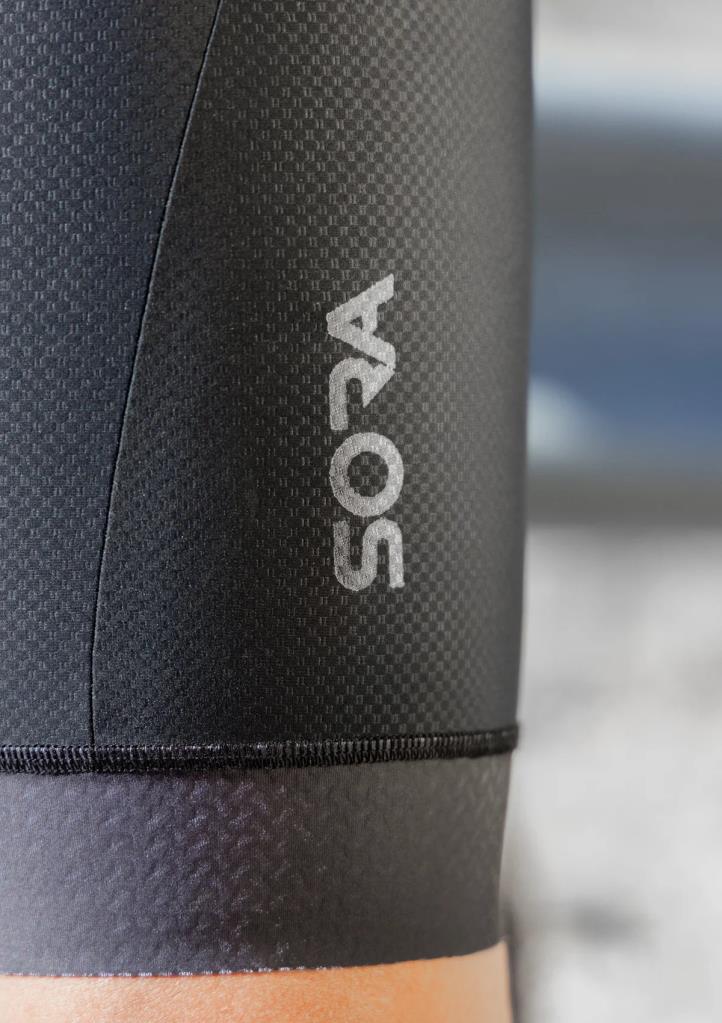 Sora Black Ultimate Strappy Cycling Tights