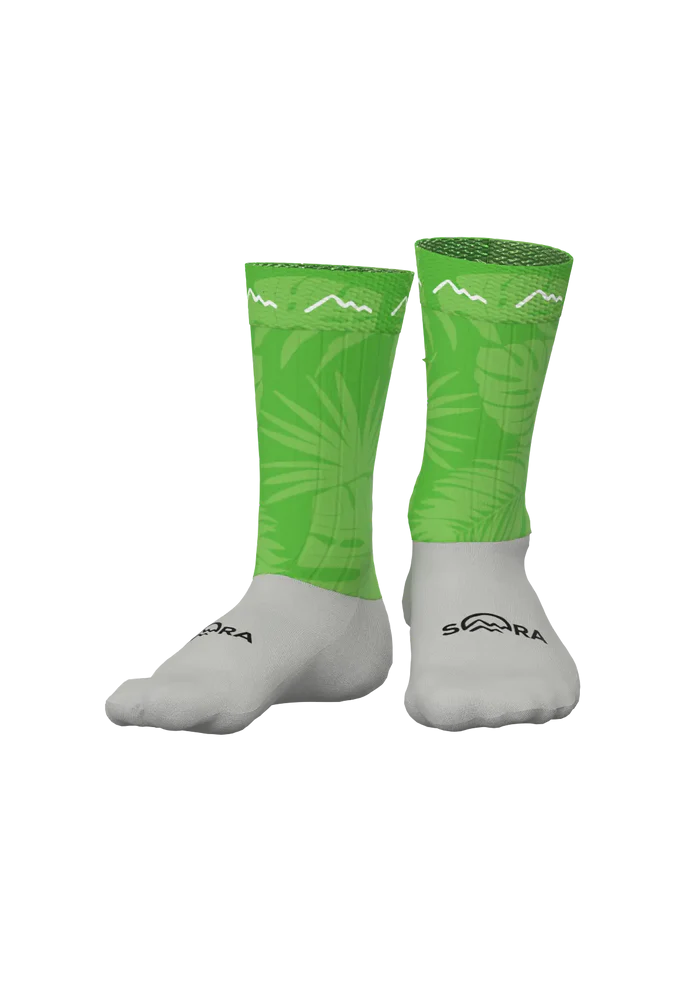 Велосипедные носки Sora Green Pro Light