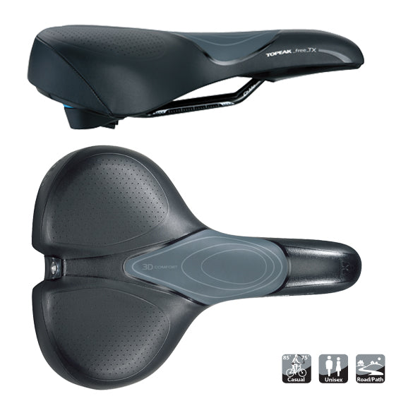 TOPEAK FREE TX 3D COMFORT SELE