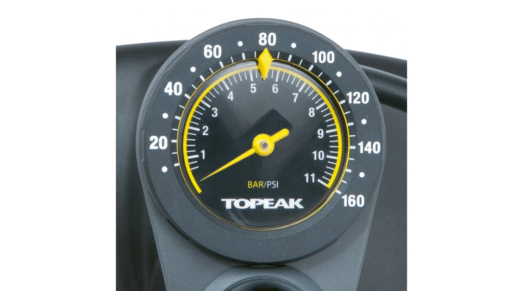 Topeak Joeblow Max HP Ayaklı Bisiklet Pompası Göstergeli Gri