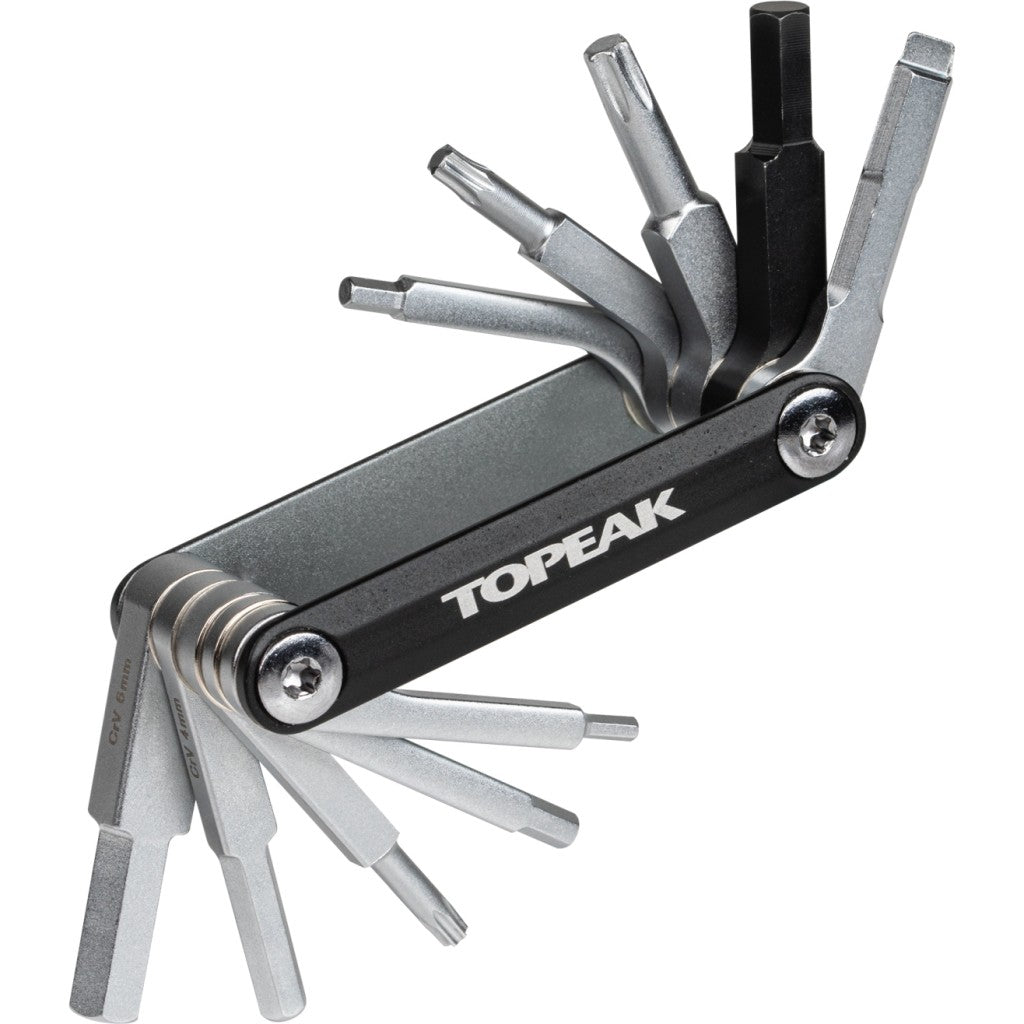 Topeak Nano 11 Alyen Anahtar Seti CNC Kesim 9 Fonksiyonlu TT2625 250501