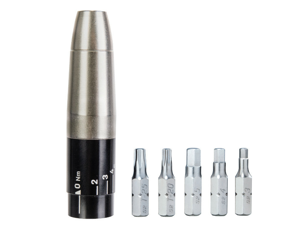 Topeak Nano TorqBox X Tork Anahtar Soketi TT2575 2-6Nm 5 Farklı Uç 250496