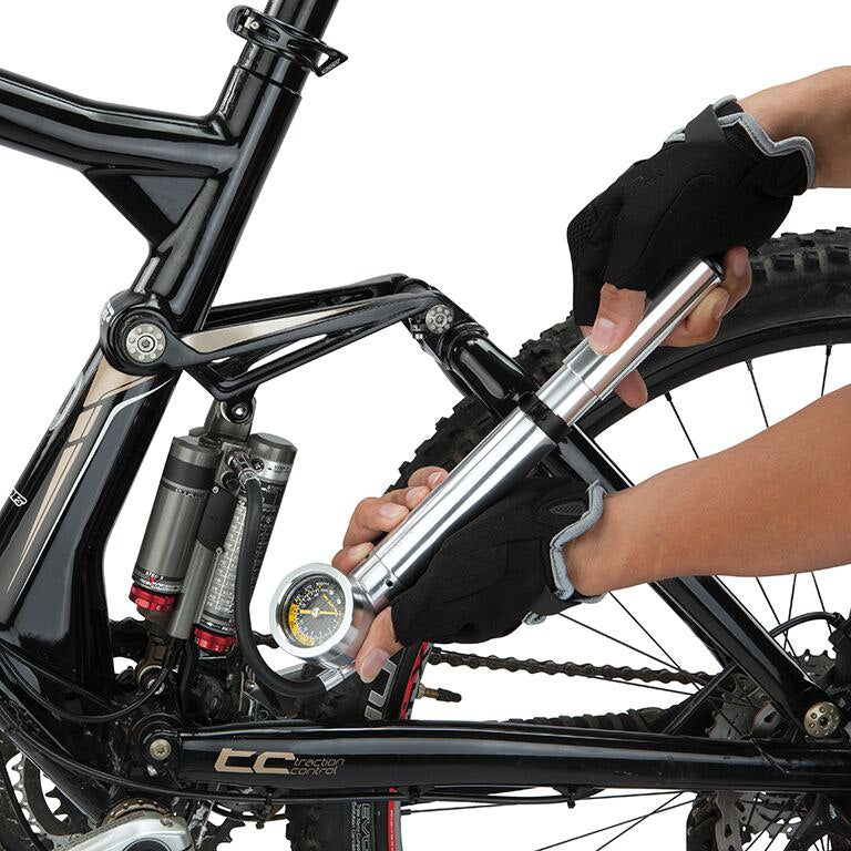 TOPEAK SHOCK N ROLL LASTİK VE SÜSPANSİYON POMPASI