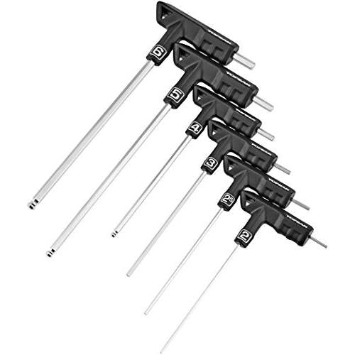 Topeak T-Handle DuoHex Wrench Set 6-Piece Allen Key Set TPS-SP01 250313