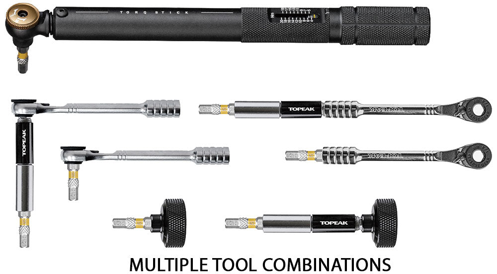 Topeak Torq Stick Pro Torque Tool 4-20Nm 18 Tip TT2601