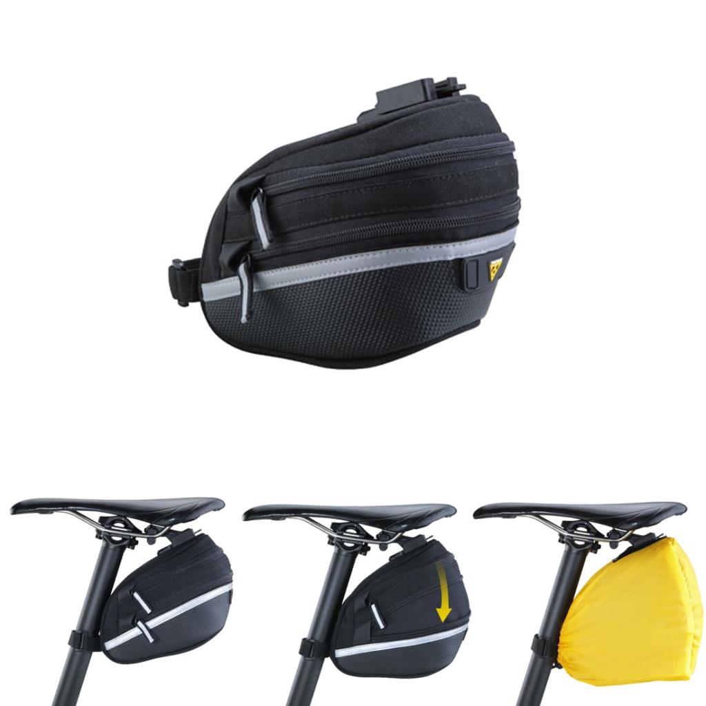 Topeak WedgePack II Bisiklet Sele Altı Çanta Klipsli L TC2273B