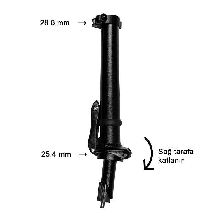 Ugr Katlanır Bisiklet İçin Gidon Boğazı Alüminyum 25.4 Ayarlı GDB-501