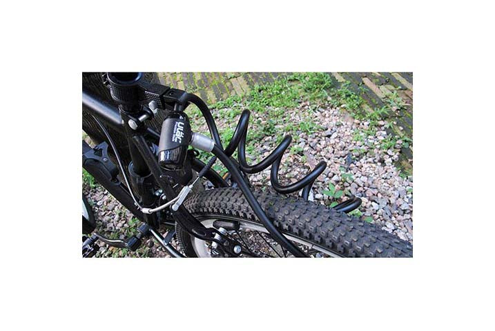 Велосипедный замок Ulac Helvetica 150 см с ключом