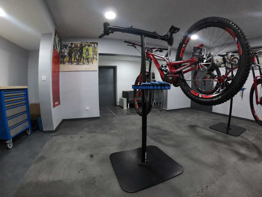 Unior Bicycle Repair Stand Double Professional 1693C 622581