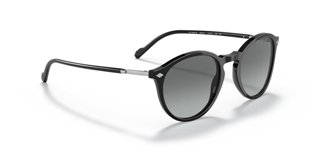 Vogue Men's Sunglasses Black Frame Gray Gradient