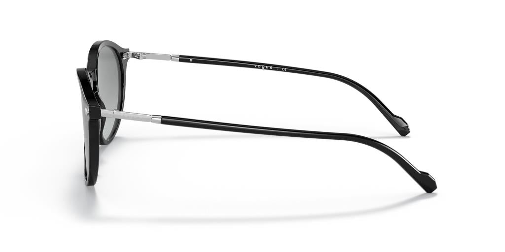 Vogue Men's Sunglasses Black Frame Gray Gradient