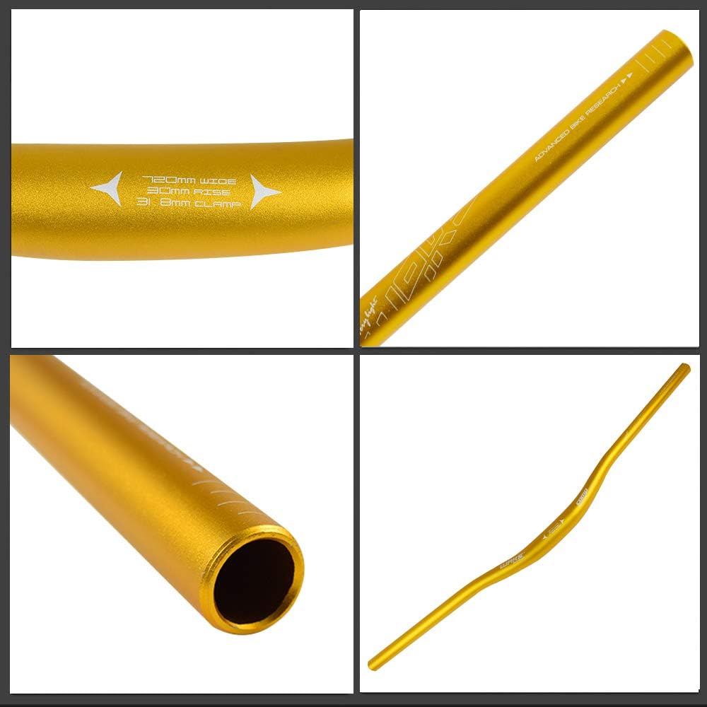 Алюминиевый руль Wake, 780 мм, подставка 31,8 мм, золотой