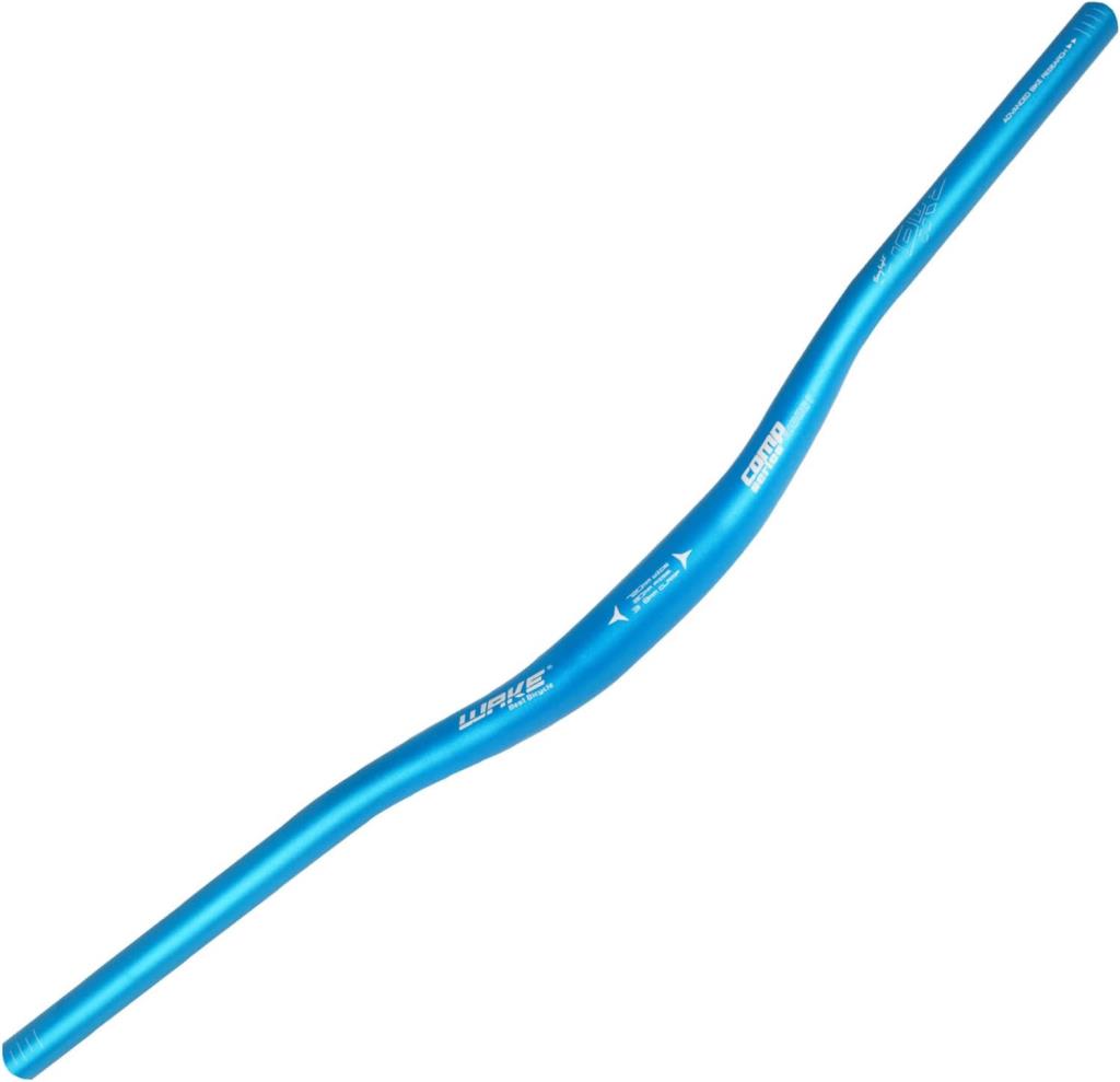 Wake Aluminum Handlebar 780mm Riser 31.8mm Blue