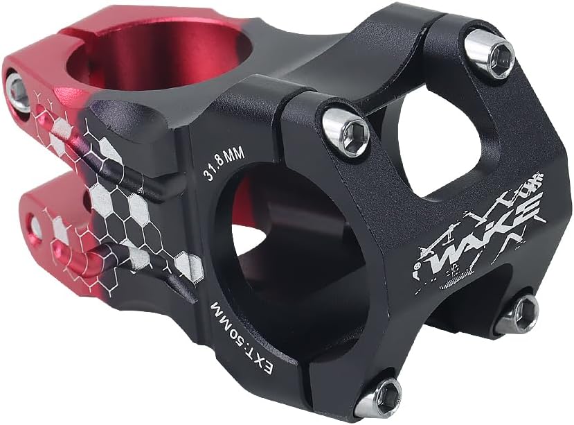 Wake Dual Color Handlebar Stem 50mm 31.8mm in Different Colors