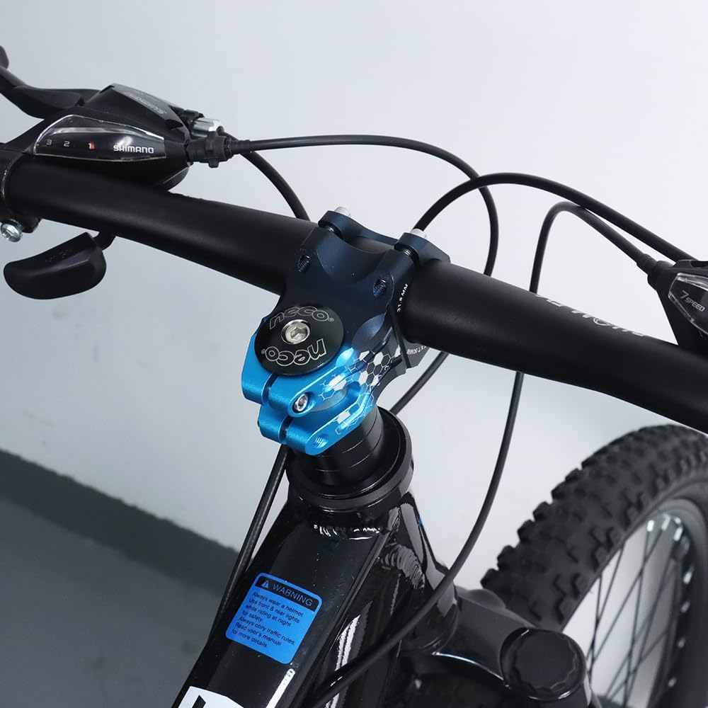 Wake Dual Color Handlebar Stem 50mm 31.8mm in Different Colors