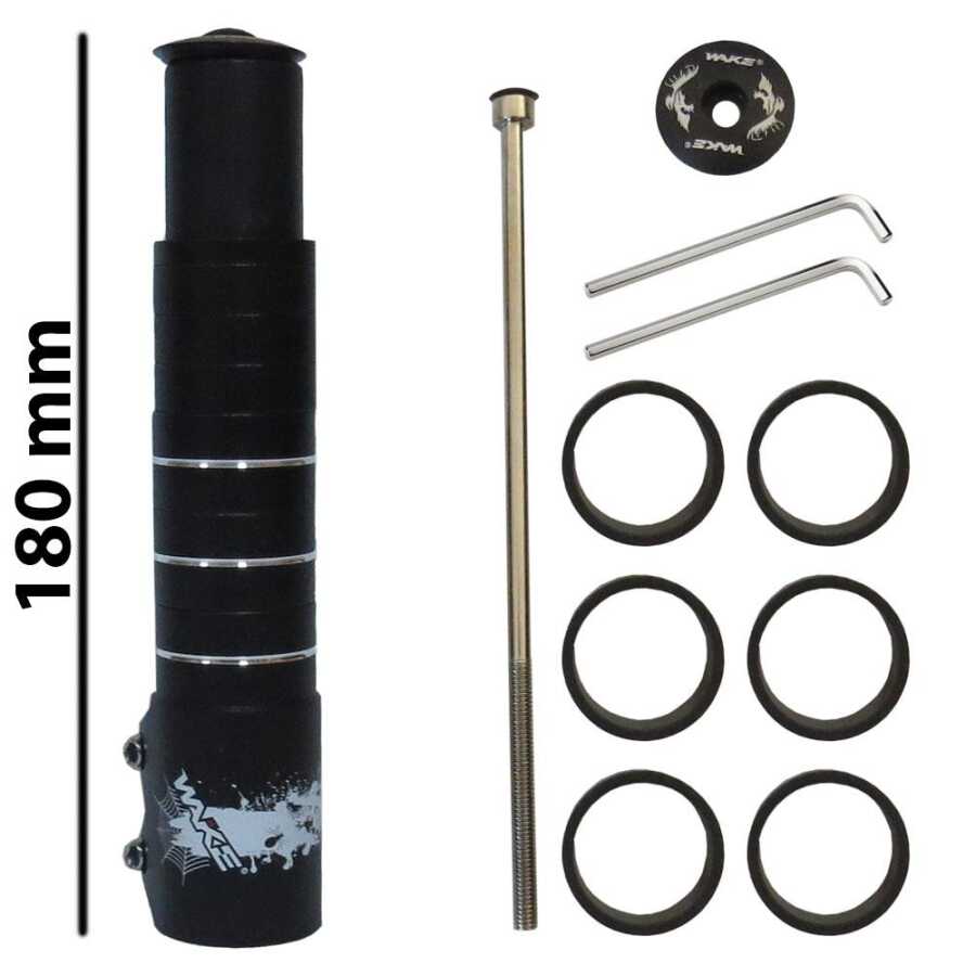 Wake Handlebar Riser Kit 180mm WK-HD02 84754