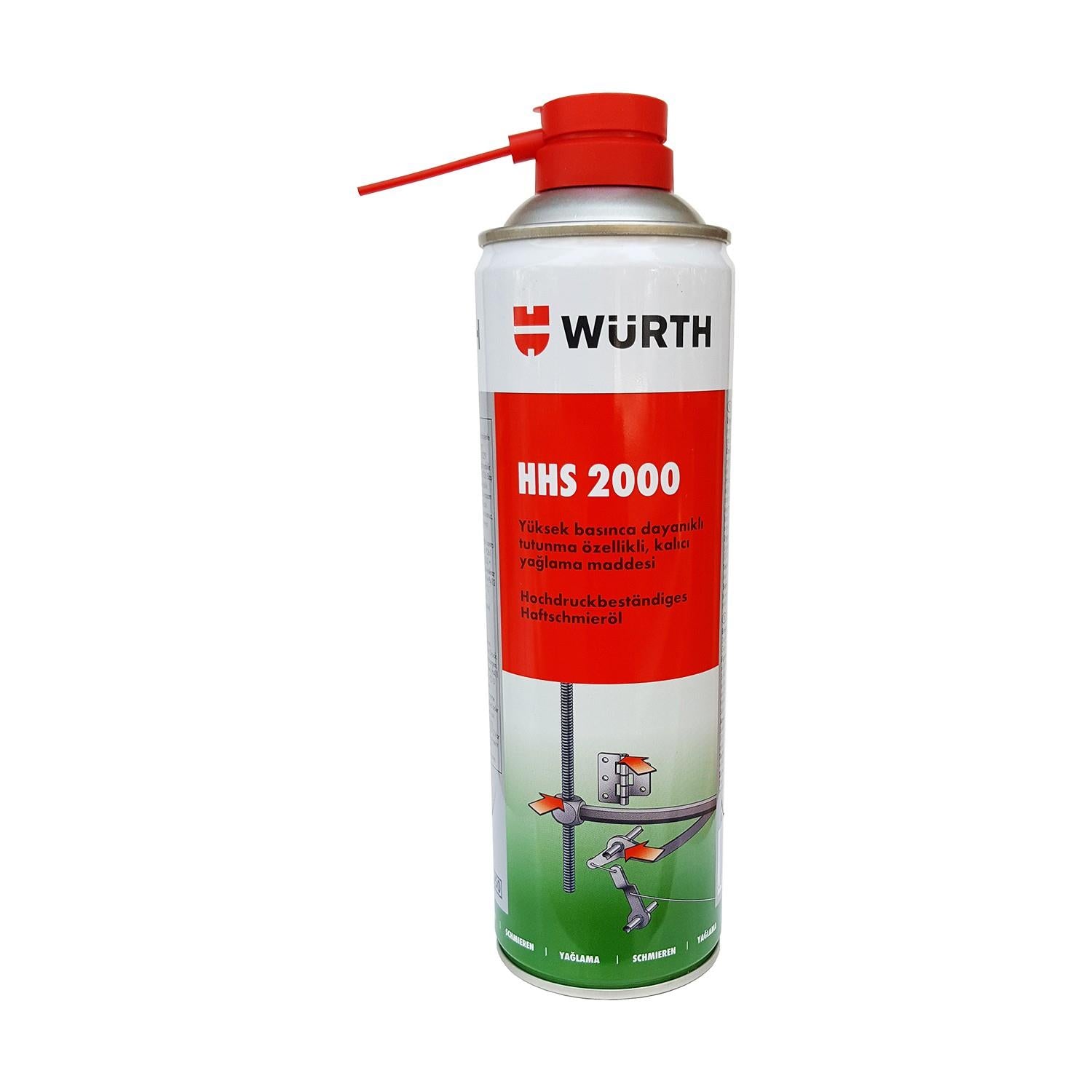 Würth HHS 2000 Lubrication Spray 500 ML