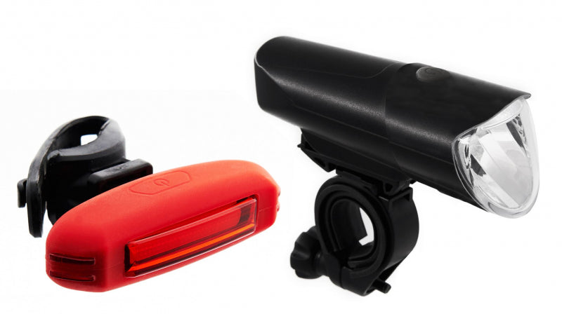 XC 215+181 Usb Şarjlı Ön Arka Far Stop Seti