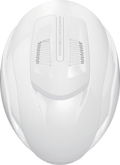 ABUS GameChanger 2.0 Yol Bisikleti Kaskı Pure White Medium 54-58Cm