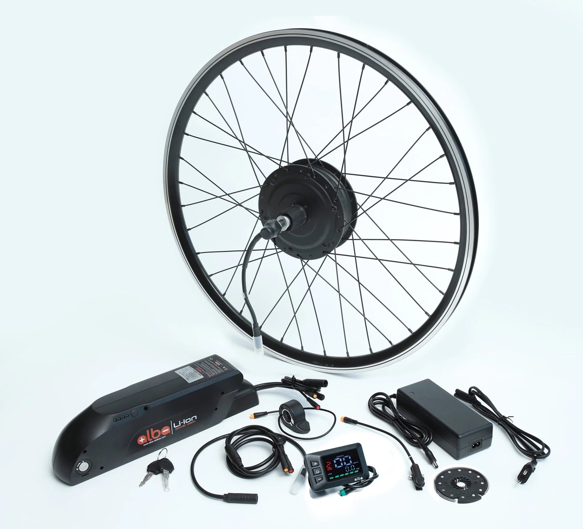 Alba 250RH Pro Electric Bike Kit 250W 13Ah (624Wh) DS6 29 Rim Disc Brake 48V