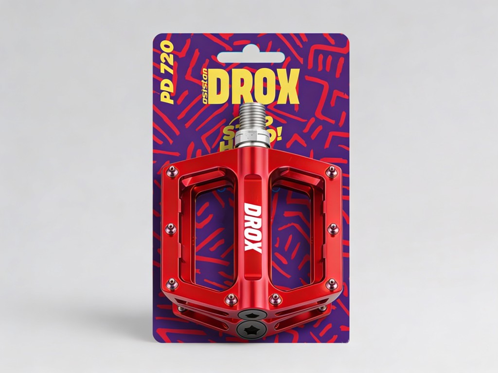 Asistan DROX PD 720 Rulmanlı Bisiklet Pedalı Farklı Renklerde