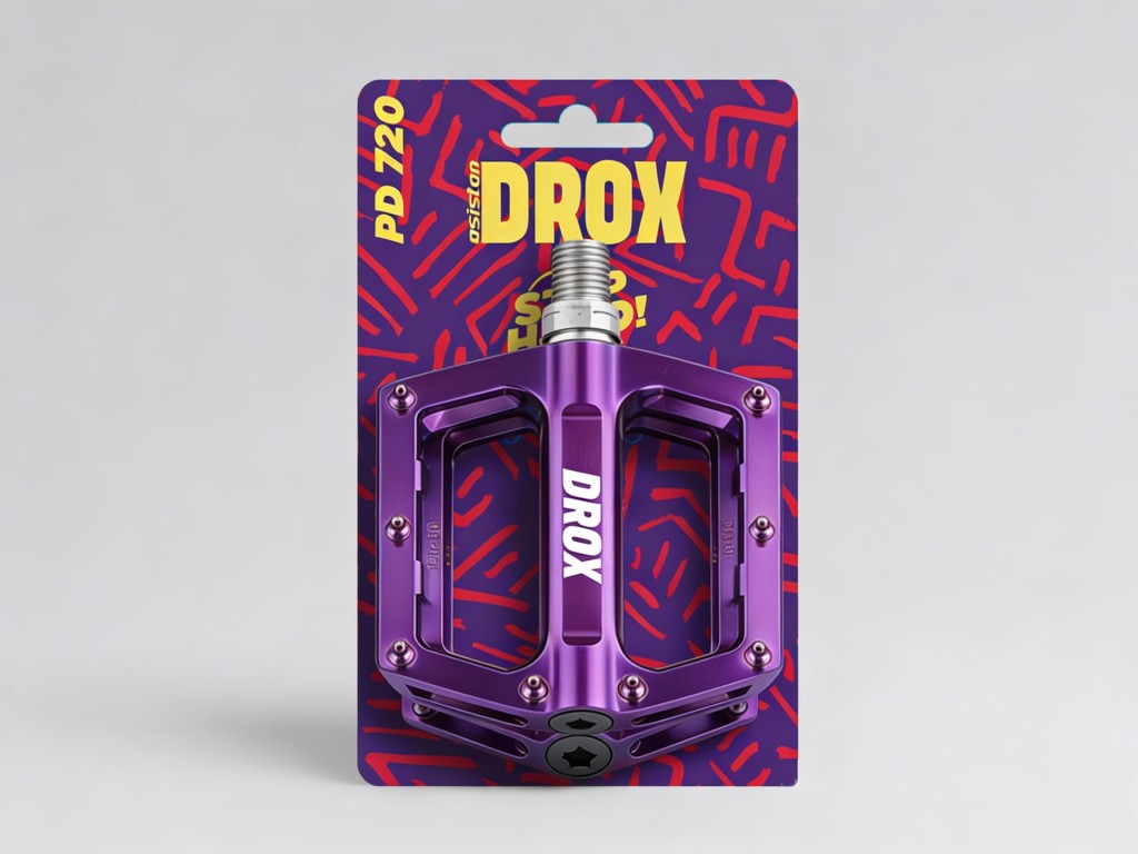 Asistan DROX PD 720 Rulmanlı Bisiklet Pedalı Farklı Renklerde