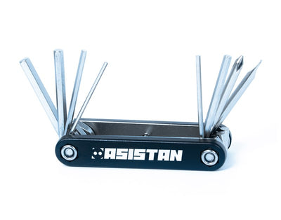 Assistant Gyver MC10 8-функциональный велосипедный набор колец с внутренним шестигранником 