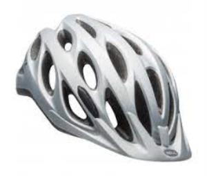 Велосипедный шлем Bell Tracker матовый серебристый UA 54-61см 