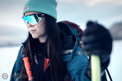 Солнцезащитные очки BLIZ Fusion Nano Optics Nordic Light, матовая черная оправа Begonia с синими мультилинзами ZB70050633