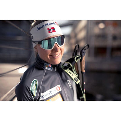 Солнцезащитные очки BLIZ Fusion Nano Optics Nordic Light, матовая черная оправа Begonia с синими мультилинзами ZB70050633