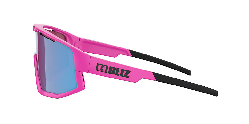 BLIZ Fusion Sunglasses Nano Optics Nordic Light Matt Neon Rose Rose With Violet Blue Mirror ZB70050533