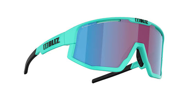 BLIZ Fusion Sunglasses Nano Optics Nordic Light Matt Turquoise Rose With Violet Blue Mirror ZB70050433
